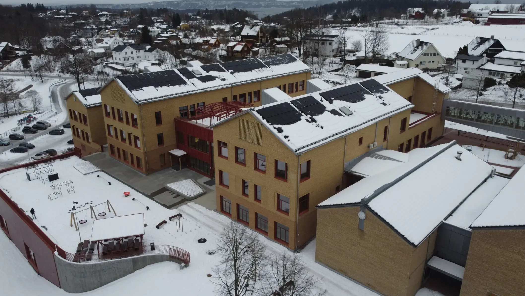 Hvalstad skole – Ruta Entreprenør som totalentreprenør