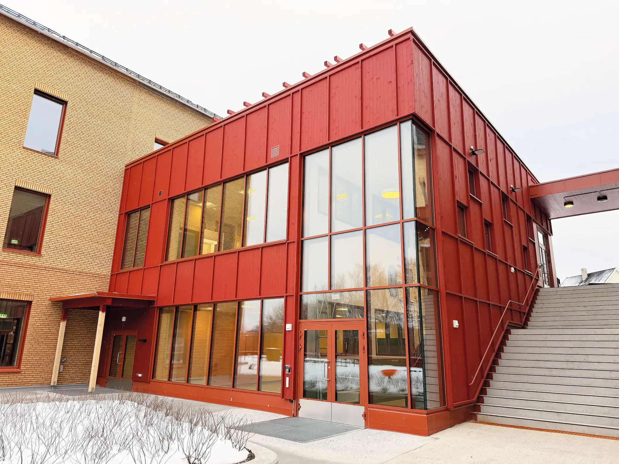 Hvalstad skole – bilde fra prosjektet